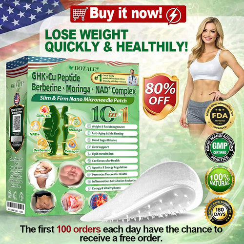 𝑫𝑶𝑻𝑨𝑳𝑬® 𝑺𝒍𝒊𝒎 & 𝑭𝒊𝒓𝒎 𝑵𝒂𝒏𝒐 𝑴𝒊𝒄𝒓𝒐𝒏𝒆𝒆𝒅𝒍𝒆 𝑷𝒂𝒕𝒄𝒉 𝒘𝒊𝒕𝒉 𝑮𝑯𝑲-𝑪𝒖 𝑷𝒆𝒑𝒕𝒊𝒅𝒆 · 𝑩𝒆𝒓𝒃𝒆𝒓𝒊𝒏𝒆 · 𝑴𝒐𝒓𝒊𝒏𝒈𝒂 · 𝑵𝑨𝑫⁺ 𝑪𝒐𝒎𝒑𝒍𝒆𝒙✅ 𝐅𝐨𝐫 𝐨𝐛𝐞𝐬𝐢𝐭𝐲, 𝗟𝗼𝗼𝘀𝗲 𝘀𝗸𝗶𝗻,𝐝𝐢𝐚𝐛𝐞𝐭𝐞𝐬, 𝐬𝐥𝐞𝐞𝐩 𝐚𝐩𝐧𝐞𝐚, 𝐣𝐨𝐢𝐧𝐭 𝐢𝐬𝐬𝐮𝐞𝐬, 𝐚𝐧𝐝 𝐦𝐨𝐫𝐞